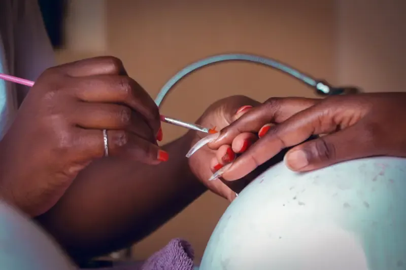 Nail Techs in Ghana using Hapo to take deposit-backed bookings